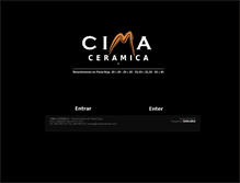 Tablet Screenshot of cimaceramica.com